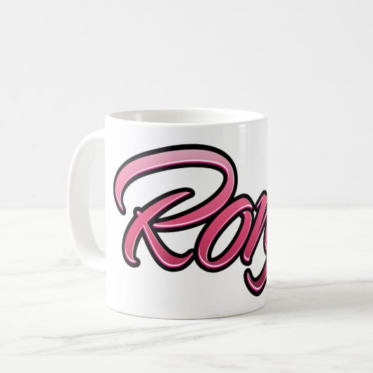 Ronja faded pink Tasse Teetasse Kaffeetasse (Vorderseite Links)