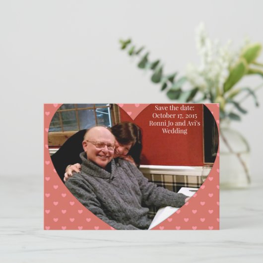 Ronni und Avi Einladung (Stehend Vorderseite)