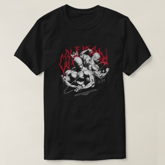Ronnie Coleman – Der König T-Shirt (Design vorne)