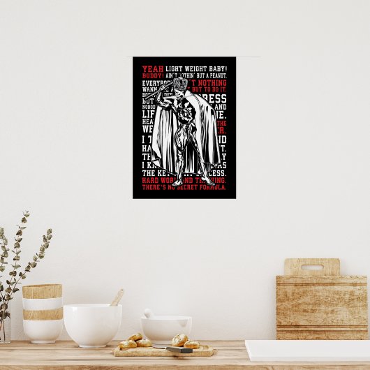 Ronnie Coleman Mr Olympia Workout Inspiration Poster (Küche)