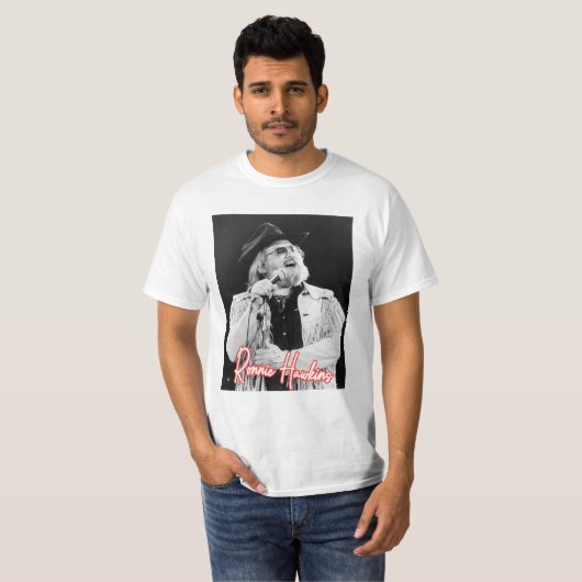 Ronnie hawkins retro T-Shirt (Vorne ganz)