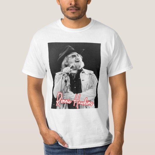 Ronnie hawkins retro T-Shirt (Vorderseite)