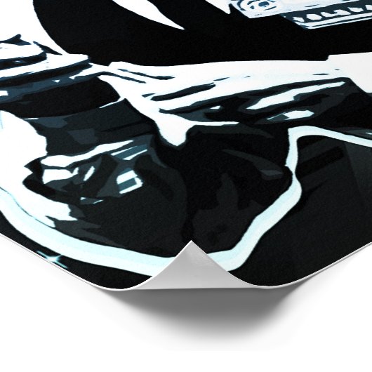 Ronnie O'Sullivan Quadrat Poster Paper (Matte) (Ecke)