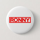 Ronny Briefmarke Button (Vorderseite)