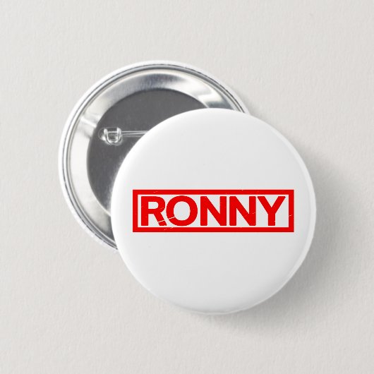 Ronny Briefmarke Button (Vorne & Hinten)