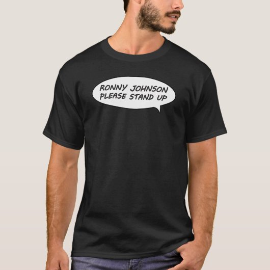 Ronny Johnson T-Shirt (Vorderseite)