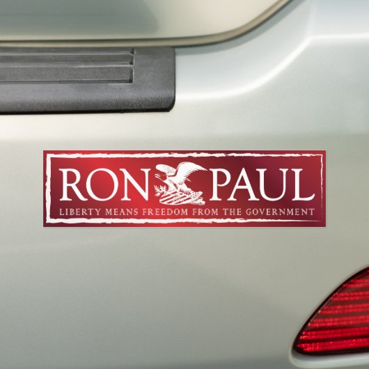 RonPaul2012 Autoaufkleber (Auf Auto)