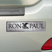 RonPaul2012 Autoaufkleber (Auf Auto)