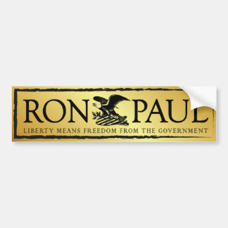 RonPaul2012 Autoaufkleber