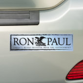 RonPaul2012 Autoaufkleber (Auf Auto)