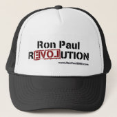 RONPAULREVOLUTION TRUCKERKAPPE (Vorderseite)