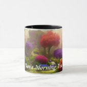 Ron's Morning Tea Personalisiert anpassbar Tasse (Zentrum)