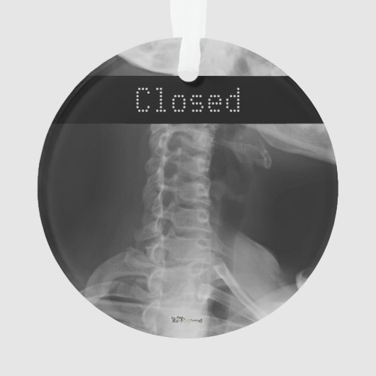 Röntgen 2 Original Ornament (Rückseite)