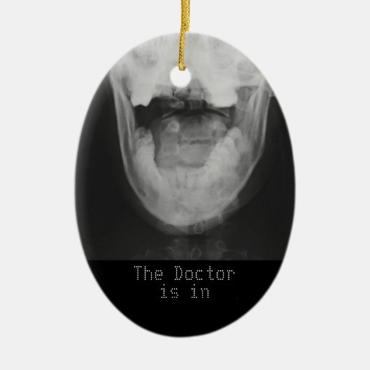 Röntgen 3 keramik ornament (Vorne)