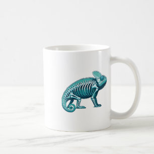 Röntgen-Chamäleon-Körperanatomie Radiographie Skel Kaffeetasse