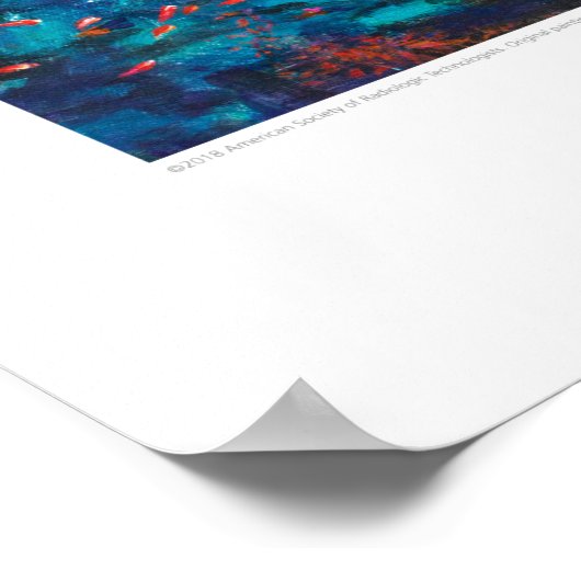 Röntgen Cover Art - Ocean Rock Tarsals von L. Rain Poster (Ecke)