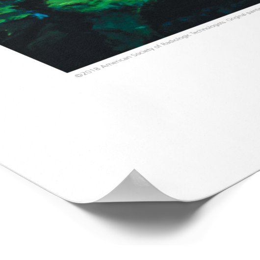 Röntgen-Cover Art - Unterwasser-Colon-Höhle von L. Poster (Ecke)