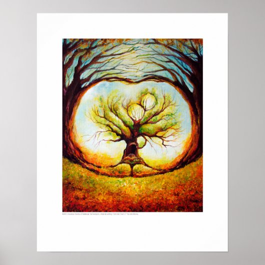 Röntgen-Deckkunst - Alte Eichenkiste CT von L. Rai Poster (Vorne)