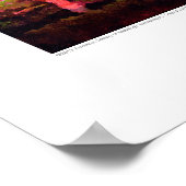 Röntgen-Deckkunst - Renal Cherry Tree von L. Raine Poster (Ecke)