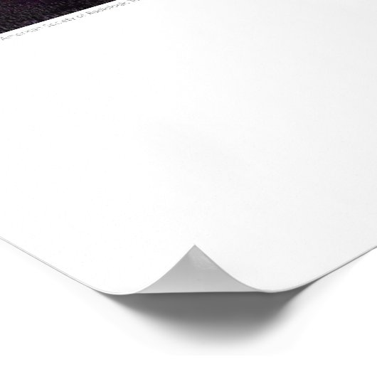 Röntgen-Deckkunst - Sonnenaufgang Patella von L. R Poster (Ecke)