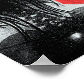 Röntgen der Frau in einem Korsetposter Poster (Ecke)