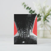 Röntgen der Frau in einer korsetten Postkarte (Stehend Vorderseite)