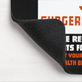 Röntgen, Radium, Chirurgie Mousepad (Ecke)