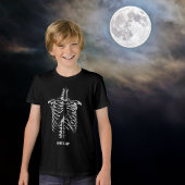 Röntgen Rib Cage Funny Halloween Kinder individual Tri-Blend Shirt