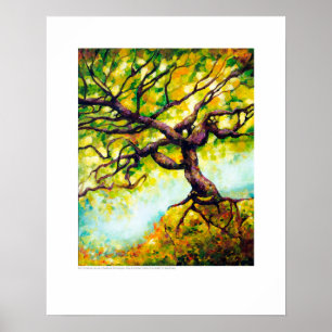 Röntgen Sie Abdeckungskunst - goldenen Chole Ahorn Poster