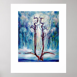 Röntgen Sie Abdeckungskunst - Winter Carotids Poster