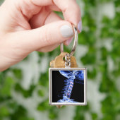 Röntgen Sie Bild der Knochen des Halses Schlüsselanhänger (Hand)