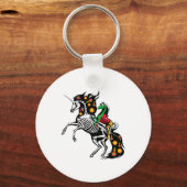 Röntgen Skeleton Reiten Schlüsselanhänger (Vorderseite)