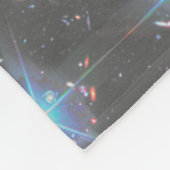 Röntgen-Stelle in der Katzenleder Fleecedecke (Ecke)