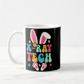 Röntgen-Tech-Hasen-Eier-Radiologie-Ostertag Kaffeetasse (Links)