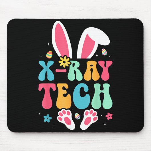 Röntgen-Tech-Hasen-Eier Radiologie Ostertag Mousepad (Vorne)