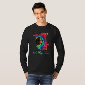 Röntgen-Tech-Schlampiger-Dutt-Gesichtsmaske-und-Ze T-Shirt (Vorne ganz)