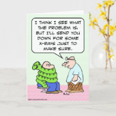 Röntgen-Typ, verpackt in Schlange Karte (Gelbe Blume)