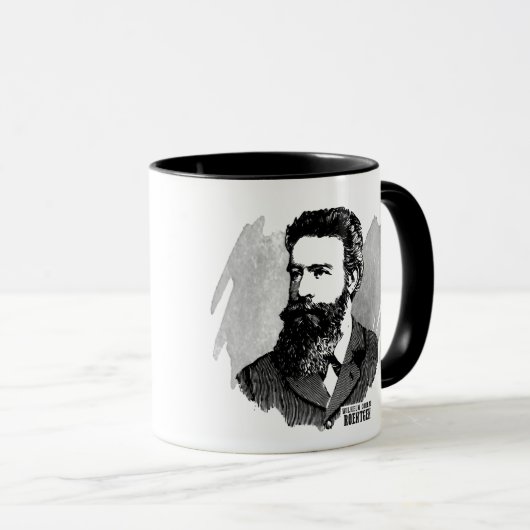 Röntgen Wilhelms Konrad Tasse (VorderseiteRechts)