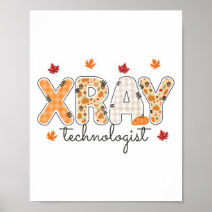 Röntgenassistent Herbst Radiologieassistent Ernted Poster