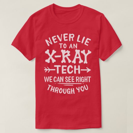 Röntgenassistent von Xray Tech T-Shirt (Design vorne)