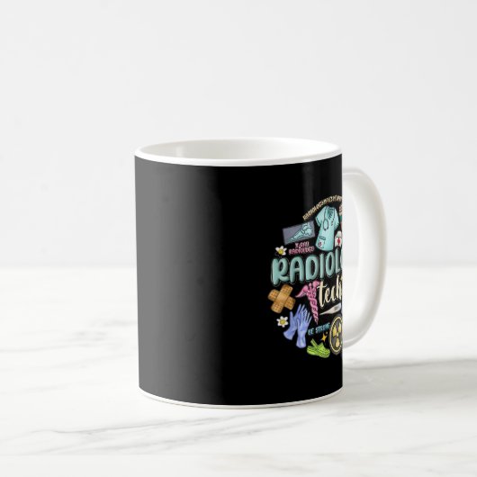 Röntgenassistent Weihnachten Rad Tech Röntgen Tech Kaffeetasse (VorderseiteRechts)