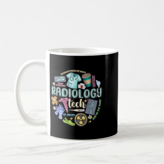 Röntgenassistent Weihnachten Rad Tech Röntgen Tech Kaffeetasse (Links)
