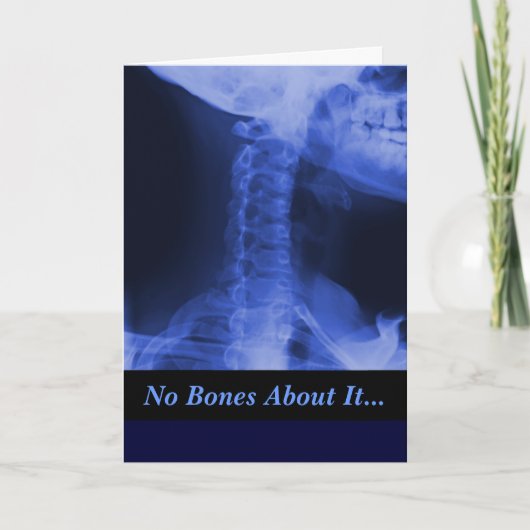 Röntgenaufnahme 2 - elektromagnetisches Blau Karte (Vorderseite)