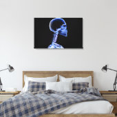 Röntgenaufnahme der Knochen im Nacken Leinwanddruck (Insitu (Schlafzimmer))