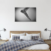 Röntgenaufnahme des menschlichen Fußes 4 Leinwanddruck (Insitu (Schlafzimmer))
