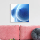 Röntgenbild der weiblichen Brustanatomie Leinwanddruck (Insitu (Wohnzimmer))