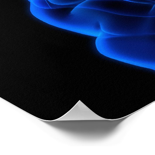 Röntgenbild des Gehirns Poster (Ecke)