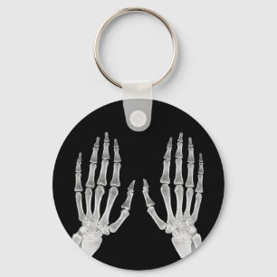 Röntgenbild Skeletthände menschliche Anatomie Foto Schlüsselanhänger