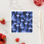 Röntgenblau Serviette (Beispiel)