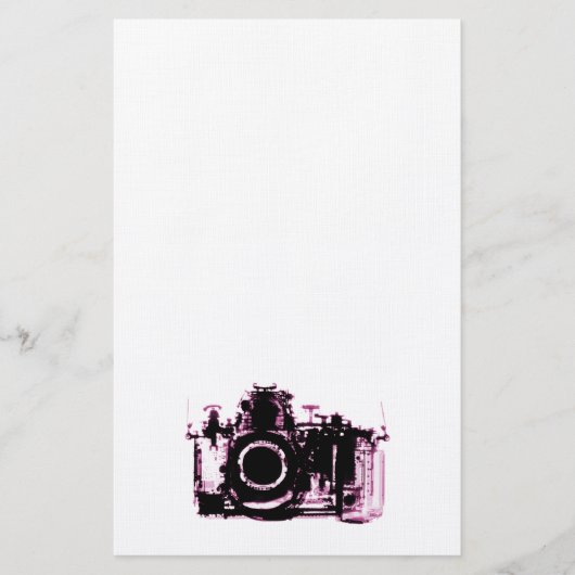 RÖNTGENBLICK-KAMERA - ROSA BRIEFPAPIER (Vorderseite)